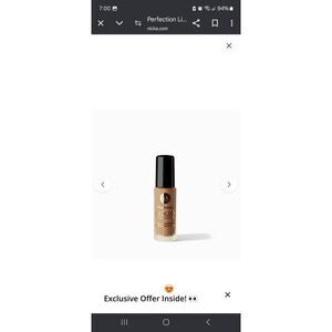 New Lot of 3 Sealed NK Makeup Perfection Liquid Foundation FFPF07 Mocha